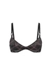 Комплект белья: бюстгальтер push-up и трусики стринг Victoria's Secret 75A/S Черный (144641) - изображение 3