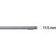 Ультрабук 15.3" Apple MacBook Air 15 2023 Apple M2 RAM 8GB SSD 512GB 15час батарея macOS Алюминиевый корпус (UKR) Б/В - изображение 8