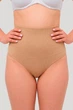 Коригуючі трусики стрінги з кісточками, бежевий, 3XL - изображение 1