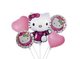 Набор фольгированных шариков "Hello Kitty" 5 шт праздничные декорации - изображение 1