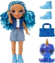 Лялька Rainbow High Сапфіра 15см серія Littles, аксесуари та кристальний вихованець 531197 - зображення 5