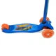 Детский самокат Hot Wheels MAXI Країна іграшок 56 см четырехколесный синий для мальчика с подсветкой колес BH2617 - изображение 7