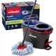 Швабра з відром центрифужна Vileda H2PrO Spin Mop 178332, комплект для прибирання - зображення 1