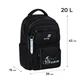 Шкільний рюкзак для підлітка Kite Education teens Kuromi 20л (HK26-2594M) - зображення 2