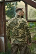 Кофта мужская флисовая Intruder One Snake/Ван Снейк с липучками под шевроны и карманом на рукаве пиксель/S - изображение 3