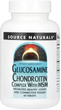 Глюкозамин и хондроитин Source Naturals Glucosamine Chondroitin Complex with MSM 60 таблеток - изображение 1
