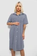 Платье AGER XL-XXL Сине-белый 257R173 - изображение 2