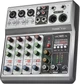 Микшерный пульт Aveek F-5A 5-канальный аудио микшер с USB и эффектами - Уцінка - изображение 1