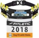 Сумка на пояс для бега Fitletic Ultimate I Running Belt w 6 Gel Holders, FL-N06-01-BK/BK (черный/черный) - изображение 2