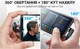 Магнітний кабель швидкої зарядки для смартфонів і планшетів USB кабель Lightning / Type-C 3A 2в1 обертання на 360° 2 м Pavlysh MC-32 - зображення 6