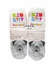 Бежеві дитячі шкарпетки у смужку з зображенням Мопс Master Step KidStep 833 18-20 (взуття 29-31; 7-8 років) - зображення 1