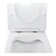 Унитаз подвесной Q-tap Swan WHI 5178 безободковый - изображение 5