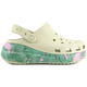Сабо на высокой платформе Crocs Classic Crush Clog 38-39 р 24.3-24.8 см Бежевые с принтом 207521-M6/W8 Spring Break Vanilla/Multi - изображение 1