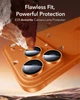 Защитное стекло на камеру ESR Armorite Camera Lens для iPhone 16 Pro/16 Pro Max/17 Pro/17 Pro Max Orange (1D73200902) - изображение 8