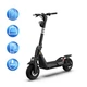 Електросамокат OKAI ES800 Panther Off-Road Black 12", 1500(3000)W, Dual Motor, 19.2Ah, 50km, 60km\h, 35%, NFC, App, 43kg - изображение 1