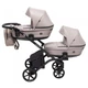 Коляска 2 в 1 для двойни Bair Kiwi DUO Soft BKD-455 капучино - изображение 2