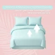 Комплект постільної білизни IDEIA євро Tropical Dream, подарункова упаковка Мята IDEIA 000041684 - изображение 5