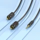 Аудиокабель HOCO UPA28 3.5мм male to double lotus RCA, 1,5м Черный - изображение 7