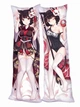Подушка обіймашка Аніме Дакімакура Yamashiro - Azur Lane Плюшева подушка з малюнком розмір 130*40 см - зображення 2