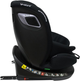 Автокресло Velano Vento 360° i-Size 40–150 см ISOFIX + опорная нога black (4820296760411) - изображение 3