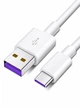 Кабель быстрой зарядки USB - Type C 5A шнур провод шнурок для зарядки телефона смартфона андроид Samsung Xiaomi Realme Google Fast Charging 1м LEXEGO 696920 - изображение 2