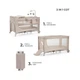 Дитячий манеж Kinderkraft с пеленатором Joy 2 Beige (5902533925162) Kinderkraft 5902533925162 1088849 - зображення 2