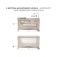 Дитячий манеж Kinderkraft с пеленатором Joy 2 Beige (5902533925162) Kinderkraft 5902533925162 1088849 - зображення 4