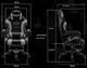 Компьютерное кресло для геймера + массажер + подножка K4 R-Sport - изображение 4