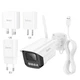 Камера відеоспостереження HOCO D4 Full HD Wi-Fi Бiлий - зображення 4