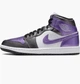 Кроссовки женские Jordan 1 Mid Se Violet/White 39 HJ5911-105 - изображение 1