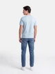 Футболка хлопковая длинная мужская Jack & Jones 12294514 5XL Celestial Blue (5715831684521) - изображение 2