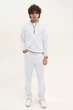 Світшот на блискавці класичний чоловічий White 8XL - зображення 2