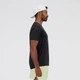 Мужская черная футболка New Balance RC Essential 46 (S) (MT41253BK) - изображение 3