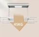 Автоматическая потолочная сушилка для белья Homell HM-NH129, 1290мм, c горячим воздухом, цвет Серый - изображение 10