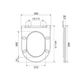 Унітаз підлоговий безбачковий Mixxus Premium Bevel-0702-T3 555х365х410mm система змиву Tornado 3.0 (MP6715) ( 28771 ) - зображення 7