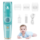 Дитяча машинка для стрижки волосся VGR 151 Baby Hair Clipper безшумна до 50 дБ IPX7 акумулятор 800 мАг 120 хв роботи USB 3 насадки контейнер для волосся - изображение 2