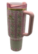 Термос термокружка Stanley Quencher H2.0 Tumbler из нержавеющей стали Blooming Heirloom 1,18 л KT6007854 - изображение 6