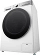 Пральна машина LG серії AI DD™ TurboWash™ 360˚ F2R9FC2E, фронтальна, вузька 47,5 см, 9 кг/5 кг, 1200 об/хв, клас E (A)/A/B, 12 програм, інверторний, пар, дисплей, WiFi, білий - зображення 3