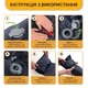 Надувний похідний килимок матрац LEOBRO Air Mat 190 x 60 см Blue (LB-1096) - изображение 6