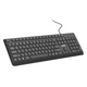 Клавіатура мембранна USB 2E KS-405 Black, 104key, USB-A, EN/UK - зображення 5