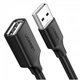 Кабель Ugreen US103 USB-A to USB-A (1.5m) Black (10315) - зображення 1