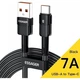 Кабель Essager Star USB-A to Type-C 66W (2m) Black (EXCT-XCA01) - изображение 3