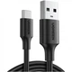 Кабель Ugreen US184 USB 3.0 to USB Type-C Male (2m) Black (20884) - зображення 2
