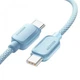 Кабель Essager Type-C to Type-C (1m) Blue (EXCTT1-WL03-P) - изображение 2