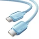 Кабель Essager Type-C to Type-C (1m) Blue (EXCTT1-WL03-P) - изображение 3