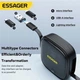 Комплект адаптеров Essager Jicheng Cable Organizer (1m) Black (ECJHZ-JC01-P) - изображение 4