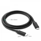 Кабель Ugreen US286 USB Type-C to USB Type-C 60W (1.5m) Black (50998) - зображення 3