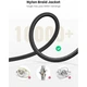 Кабель Ugreen AV112 3.5mm Male to 3.5mm Male (1m) Black (50361) - изображение 2