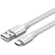Кабель Ugreen US287 USB 2.0 to USB Type-C (2m) White (60123) - зображення 1