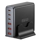 Сетевое зарядное устройство для Essager Engine 85W Desktop Charging Station Black (EZC85W-SXB0G-Z) - изображение 1